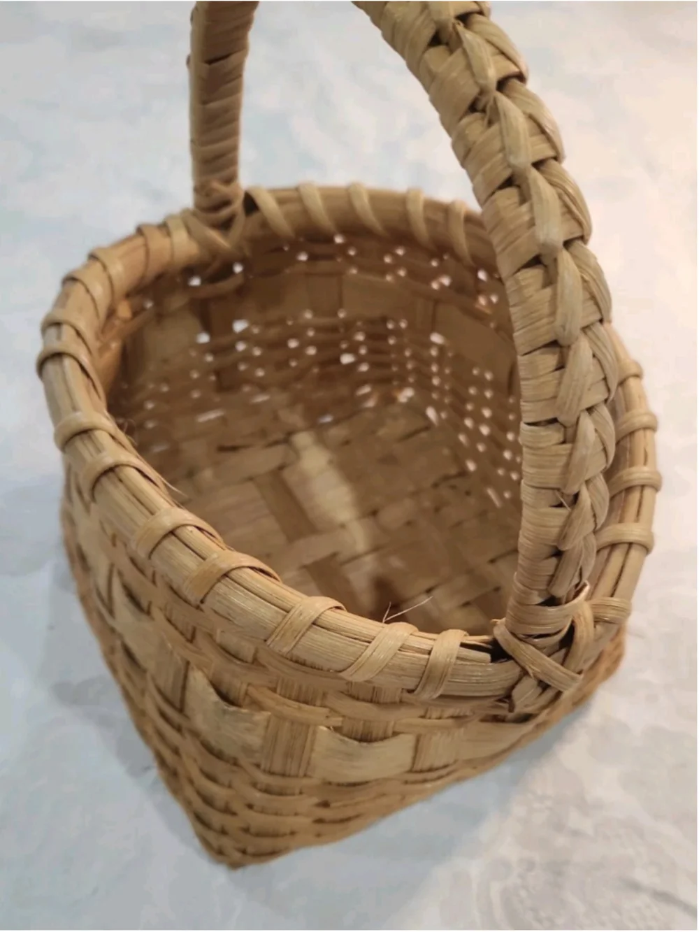 2 Split Wood Baskets, Farmhouse Decor